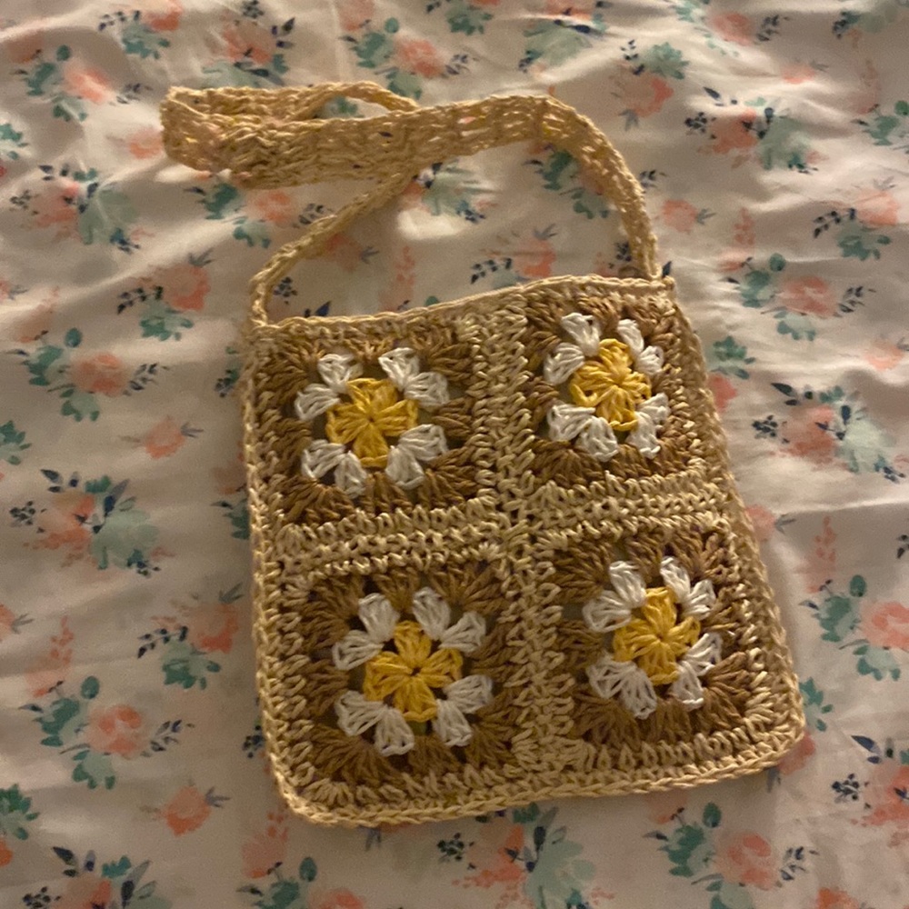 floral purse small